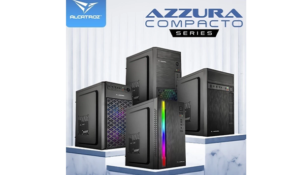 Casing Alcatroz Azzura Compacto 200 M-Atx with PSU Voltron Bronze